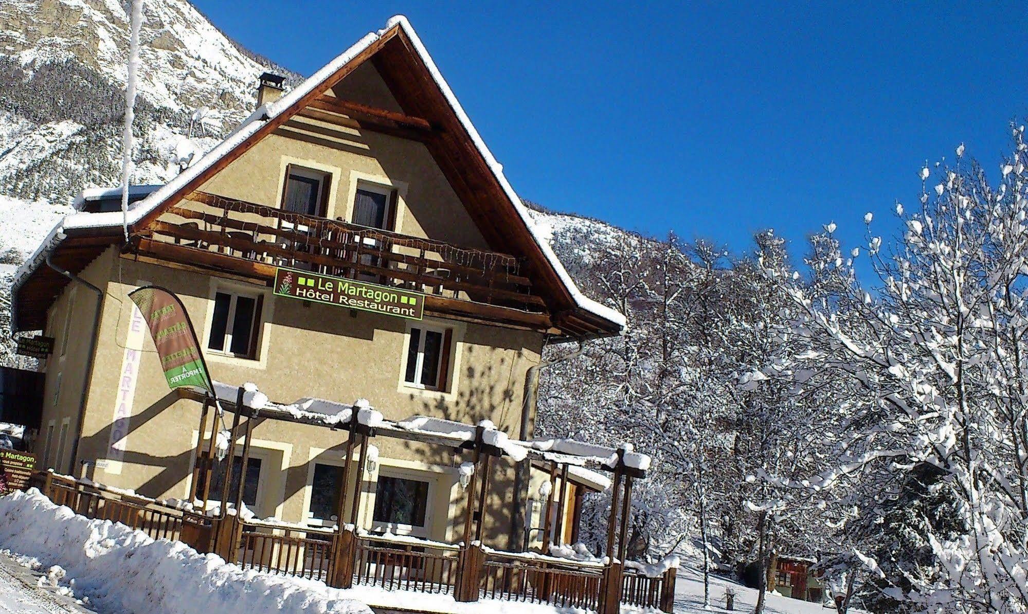 Hotel Le Martagon Villars-Colmars Exteriör bild
